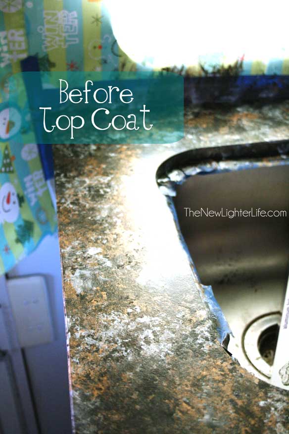 Updating RV Counters With Giani Granite Countertop Paint The New